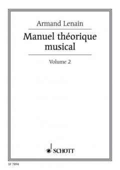 Manuel théorique musical Vol. 2 