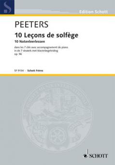 10 Leçons de solfège op. 96 Standard