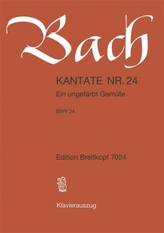 Ein ungefaerbt Gemuete BWV 24 