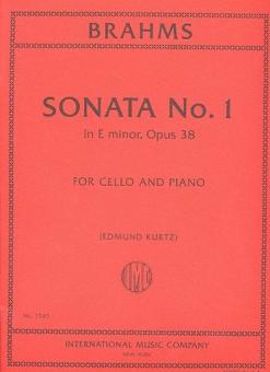 Sonata No. 1 E Minor 