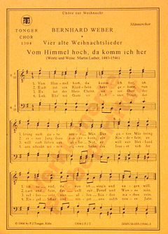 Vier alte Weihnachtslieder 