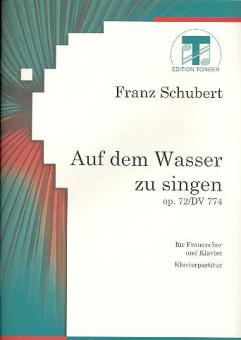 Auf dem Wasser zu singen 