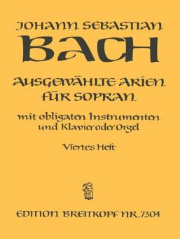Ausgewählte Arien für Sopran Heft 4 