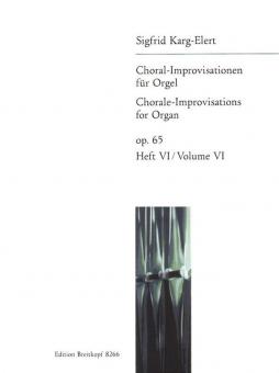 Choral-Improvisations for Organ Vol. VI for Organ 