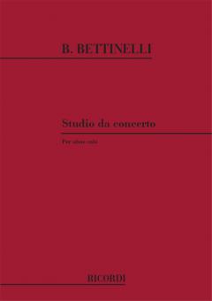 Studio Da Concerto per Oboe Solo 