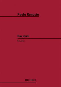 2 Studi per Violino 