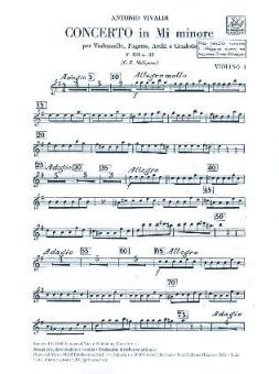 Concerto E-Moll F 12/22 T 137 