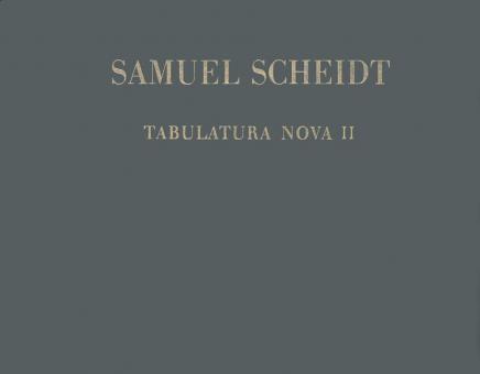 Tabulatura Nova Teil 2 