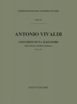 Concerto F-Dur F 1/17 T 66 RV 288 