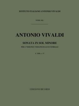 Sonate G-Moll F 13/17 T 382 Op. 1/1 