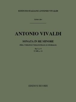 Sonate D-Moll F 13/24 T 389 Op. 1/8 