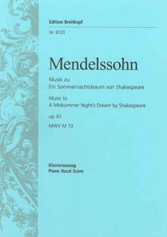 Ein Sommernachtstraum op. 61 