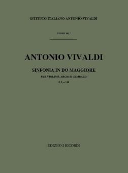 Concerto C-Dur F 1/68 (Sinfonia A 4) T 162 RV 192 