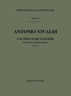 Concerto D-Dur F 1/97 T 203 RV 221 