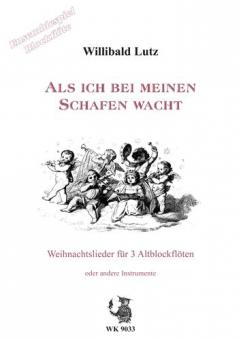 Ensemblespiel Blockflöte Heft 1: Als ich bei meinen Schafen wacht 