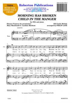 Morning Has Broken - Child In Manger 
