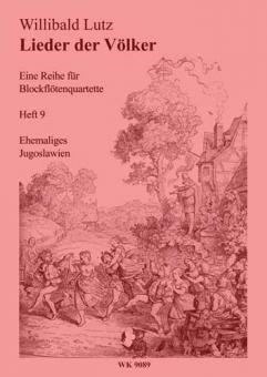 Blockflötenquartette Heft 9: Lieder der Völker 