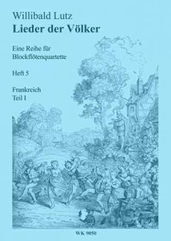 Blockflötenquartette Heft 5: Lieder der Völker 