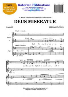 Deus Misereatur 