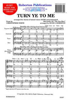 Turn Ye To Me 
