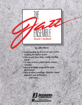 The Jazz Ensemble Director's Handbook 