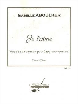 Je t'aime 