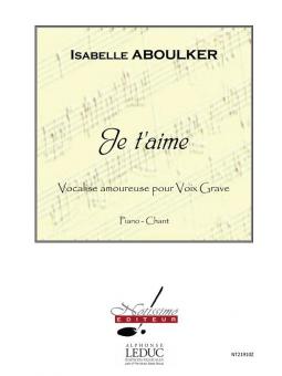 Je t'aime 