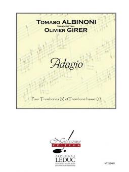 Adagio pour 3 Trombones et 1 Trombone Basse 
