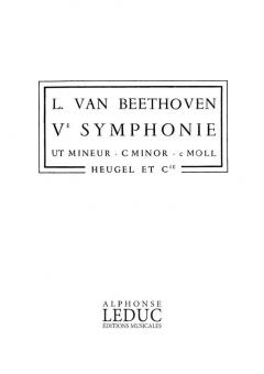 Symphony No. 5 C minor op. 67 