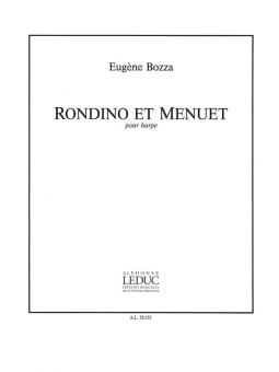 Rondino et Menu et Harpe 