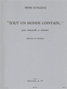 Tout Un Monde Lointain 