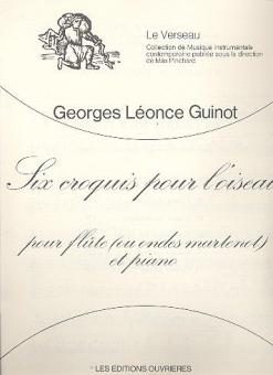 6 Croquis pour L Oiseau 