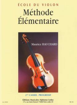 Methode Elementaire Vol. 2 Violon 