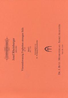 24 Fughetten 1 