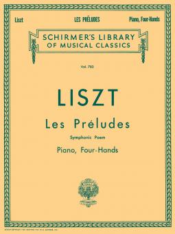 Les Preludes 1 Piano 4 Hands 