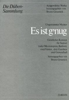 Es ist g'nug 