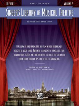 Singer's Library of Musical Theatre Vol. 2 Baritone/Bass Voice Standard