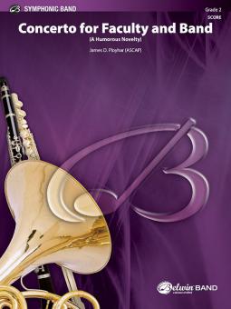 Concerto For Faculty And Band Standard