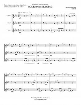Solemnis Elegiac 