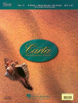 No. 11 - Carta Manuscript Paper 