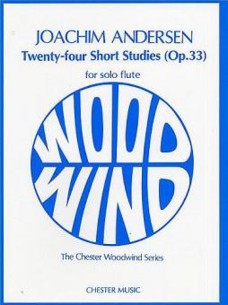 24 Short Studies Op. 33 for Flute Solo 