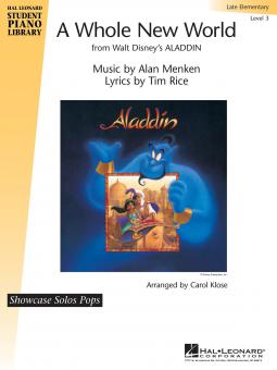 A Whole New World (From Aladdin) 