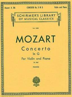 Concerto No. 3 In G 