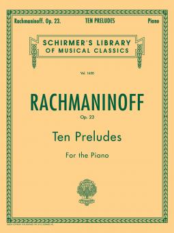 10 Preludes for Piano Op.23 
