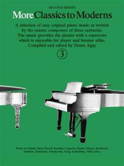 More Classics To Moderns Book 3 