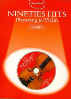 90's Hits Playalong Violin 