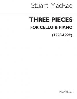 3 Pieces For Cello And Piano 
