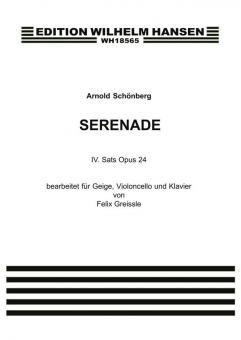 Serenade Op. 24 