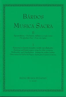 Musica sacra für gleichen Chor II/1 
