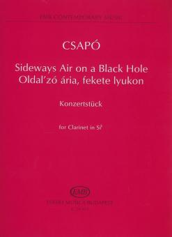 Sideways Air On a Black Hole for Clarinet in Sib 
